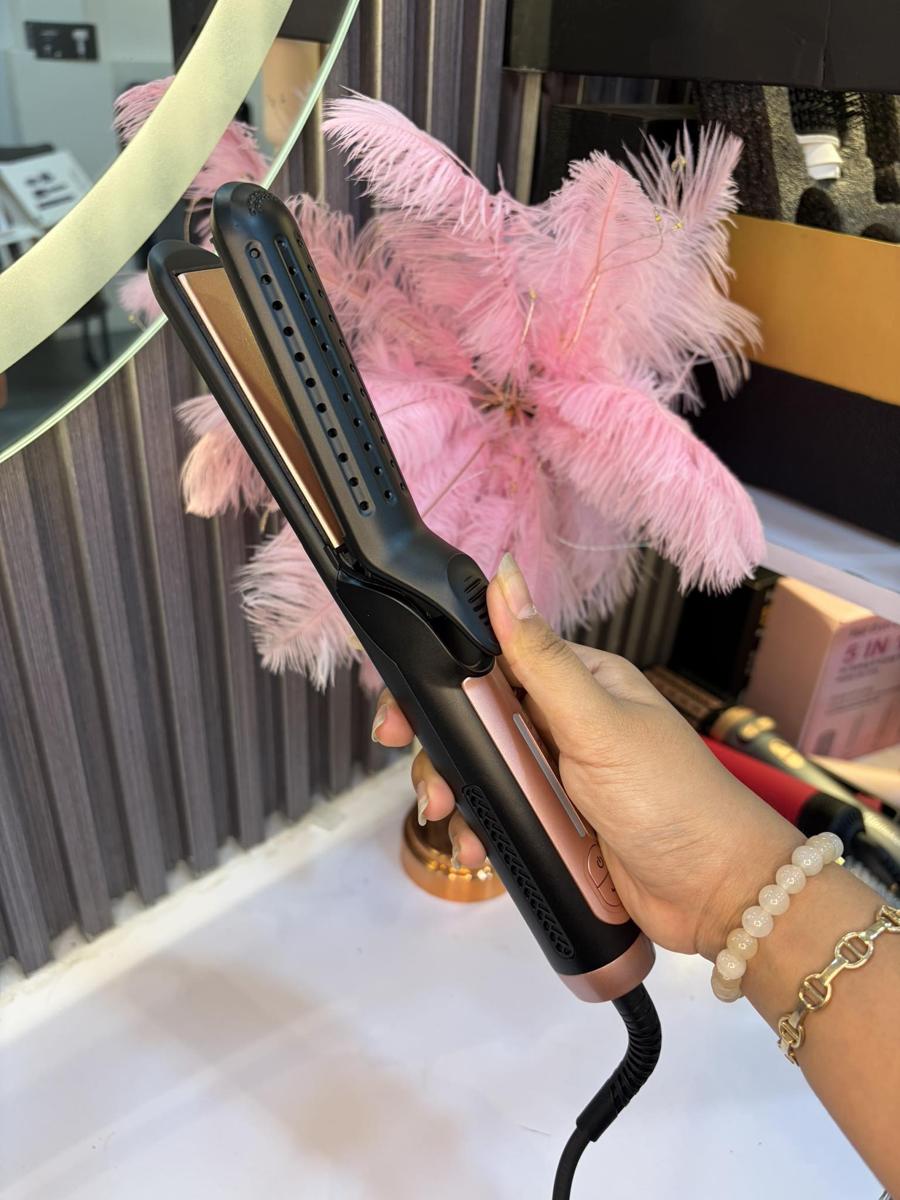 2in1 Hair Straightener - Black