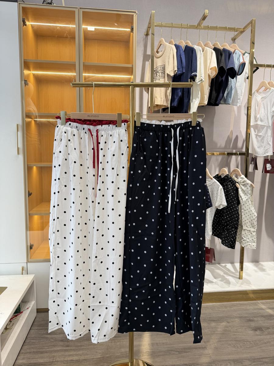 Pokadot pants