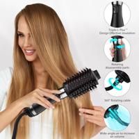 Hair comb with brush 2in1 preview 3
