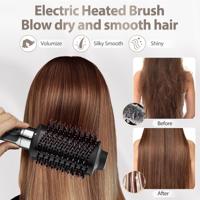Hair comb with brush 2in1 preview 7